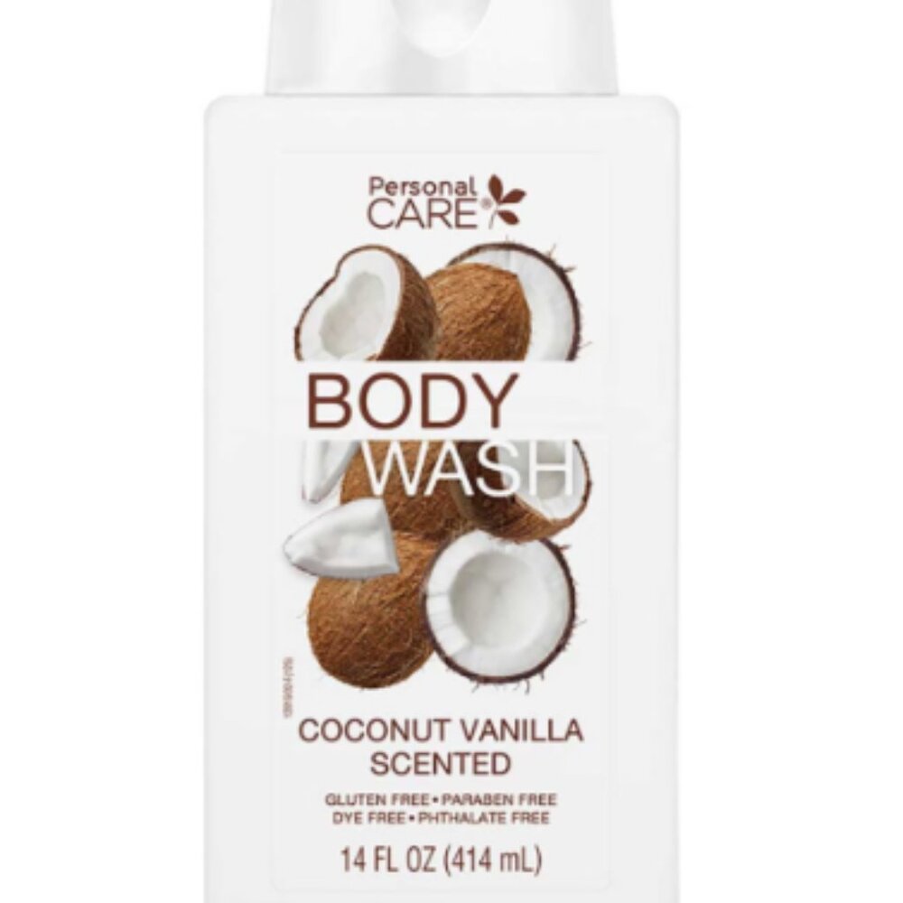 Personal Care Body Wash, Coconut Vanilla
